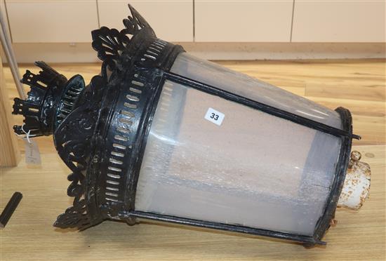 A Victorian street lantern